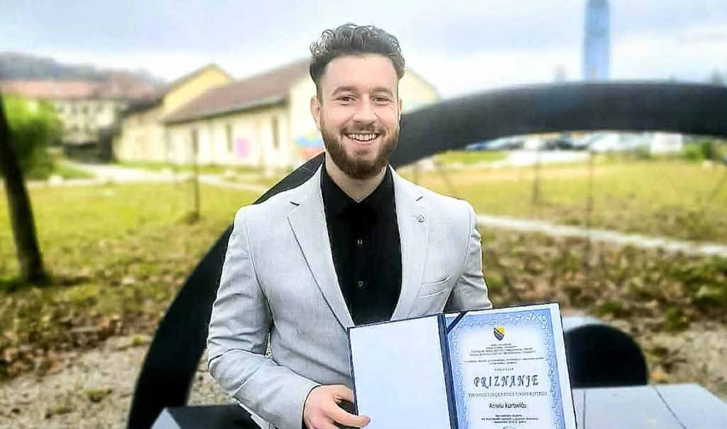 ARNEL KURTOVIĆ – STUDENT ZA PRIMJER