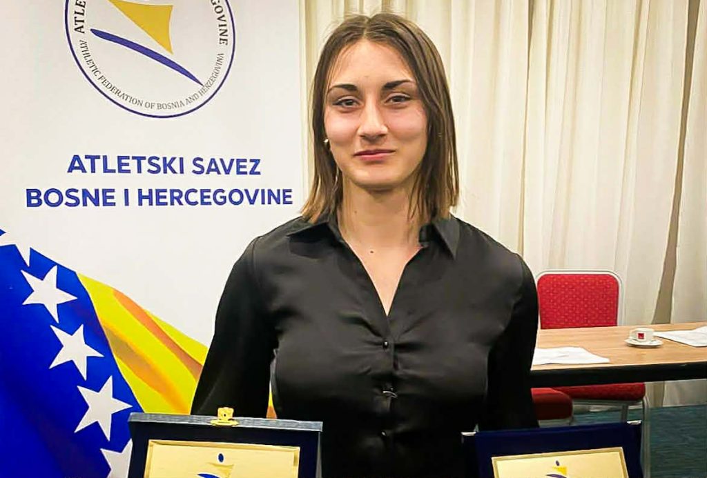 EMINA OMANOVIĆ – NAJBOLJA ATLETIČARKA